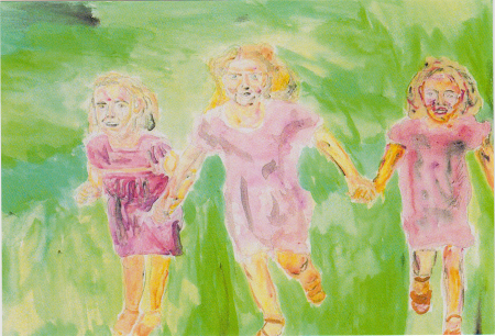 Julian Murken - Drei laufende Kinder - 2012